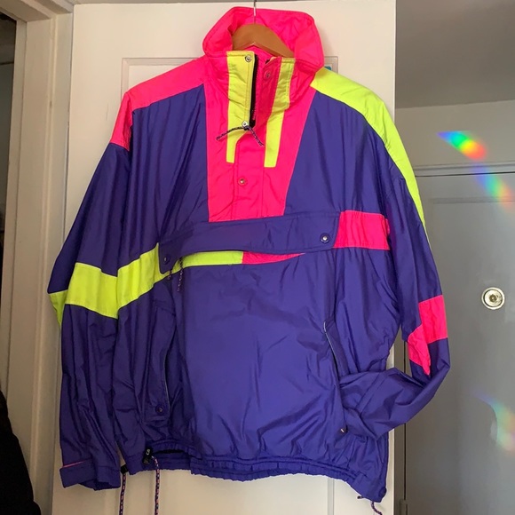 CBSports Other - Colorblock rainjacket from the 90’s